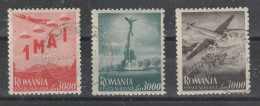 1947 - 1 MAI (AERIENS) Mi No 1062/1064 - Gebraucht