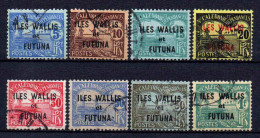 Wallis Et Futuna  - 1920  - Tb Taxe  N° 1 à 8  - Oblit - Used - Portomarken