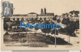 229372 PORTUGAL PORTO SQUARE OF REPUBLIC & INFANTRY BARRACKS CIRCULATED TO FRANCE POSTAL POSTCARD - Sonstige & Ohne Zuordnung