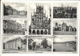 72162829 Muenster Westfalen Universitaet Rathaus Dom Aasee Ludgeriplatz Biblioth - Muenster