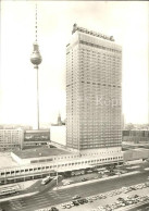 72162808 Berlin Interhotel Stadt Berlin Hochhaus Fernsehturm Berlin - Autres & Non Classés