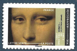ADHESIF La Joconde Provenant De La Feuille De 50 Timbres (2023) Neuf** - Unused Stamps