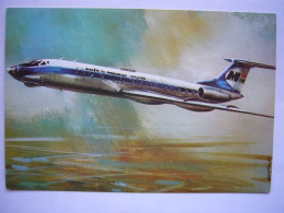 Avion / Airplane / MALEV - HUNGARIAN AIRLINES / Tupolev TU-134 / Airline Issue - 1946-....: Era Moderna