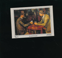 CPM Art Peinture - Paul  Cézanne  - Les Joueurs De Cartes Cachet Eygalières 1996 - Paintings
