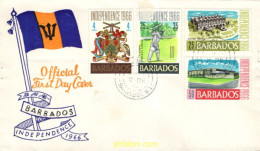 731546 MNH BARBADOS 1966 INDEPENDENCIA - Barbades (...-1966)