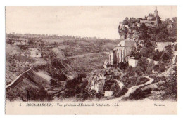 46 021, Rocamadour, Selecta LL 5, Vue Générale D'ensemble Coté Est - Rocamadour