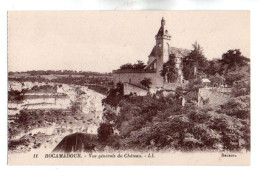 46 010, Rocamadour, Selecta LL 11, Vue Générale Du Château - Rocamadour