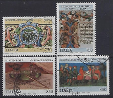 Italy 1996  Museem Und Staatlichen Archiven  (o) Mi.2417-2420 - 1991-00: Afgestempeld