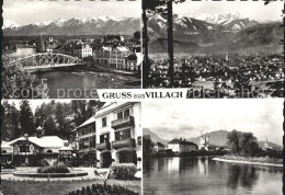 72162718 Villach Kaernten Gesamtansicht Alpenpanorama Kurhotel Warmbad Drau Brue - Altri & Non Classificati