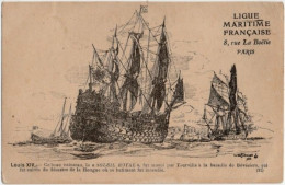 LIGUE MARITIME FRANCAISE. Louis XIV. 12 - Otros & Sin Clasificación