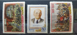 1955. 38. Jahrestag Der Oktoberrevolution. Mi: 1786-88. - Unused Stamps