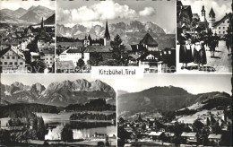 72161989 Kitzbuehel Tirol Teilansichten Trachten Hahnenkamm Schwarzsee Alpenpano - Otros & Sin Clasificación