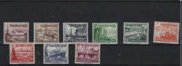 Deutsches Reich  Michel Kat.Nr Postfr/** 651/659 - Unused Stamps