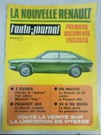 La Nouvelle Renault : L'auto-journal Nº 8 / 1970 - Non Classés