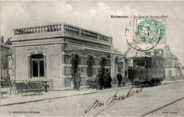 Soissons Gare De Soissons-Port Station Train Locomotive Aisne 02200 Cpa Voyagée En 1905 En TB.Etat - Soissons