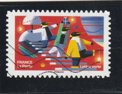 FRANCE 2022 Y&T 2218 Lettre Verte Oblitéré - Used Stamps