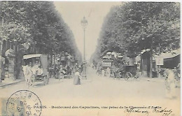 CPA Paris Boulevard Des Capucines Vue Prise De La Chaussée D'Antin - District 09