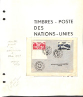 NATIONS UNIES - Collection En 2 Volumes - Voir Descriptif De La Vente Ci Dessous - A SAISIR -(2404/RIC11-55) - Verzamelingen (in Albums)