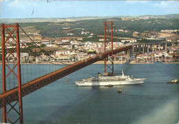 72159163 Lisboa Ponte 25 De Abril Faehre Passagierschiff Lisboa - Altri & Non Classificati