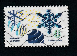 FRANCE 2021 Y&T 2066  Lettre Verte Noël - Used Stamps