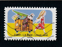 FRANCE 2020 Y&T 1876  Lettre Verte  Vacances - Used Stamps
