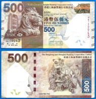 Hong Kong 100 Dollars 2014 HSBC Bank Asie Asia Dollar Billet - Hong Kong
