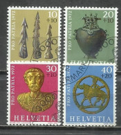 0190- SERIE COMPLETA SUIZA 1972 Nº 901/904 POR PATRIA .HELVETIA. - Used Stamps
