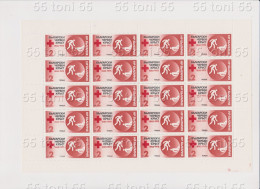 1975  90 Years Bulgarian Red Cross 2 Sheet.-MNH (5 X 4 ) Bulgaria/ Bulgarie - Unused Stamps