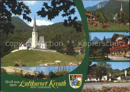 72158276 Kreuth Tegernsee Teilansichten Heilklimatischer Kurort Kirche Kreuth - Altri & Non Classificati