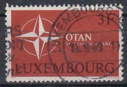 LUXEMBOURG 794,used,falc Hinged,Nato - Gebraucht