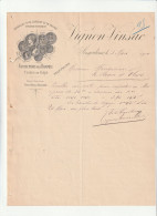 16-Vignon-Vinsac..Confections Pour Hommes, Tissus En Gros..Angoulême ..(Charente)...1900 - Textile & Vestimentaire