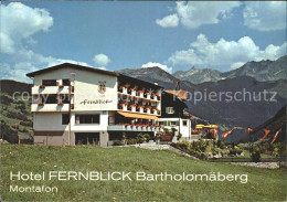 72157803 Bartholomaeberg Vorarlberg Berghotel Fernblick Alpenblick Bartholomaebe - Otros & Sin Clasificación