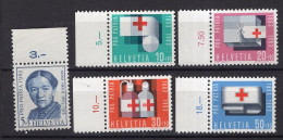 T3857 - SWITZERLAND Yv N°711/15 ** Pro Patria Fete Nationale - Unused Stamps