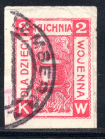 2575. POLAND,UKRAINE. UNIDENTIFIED POSSIBLY LOCAL,LEMBERG POSTMARK - Usados