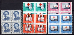 T3860 - SWITZERLAND Yv N°711/15 ** Pro Patria Fete Nationale Bloc - Unused Stamps
