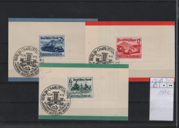 Deutsches Reich  Michel Kat.Nr Gest 686/688 FDC - Used Stamps