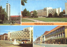 72157645 Neubrandenburg Hochhaus Karl Marx Platz Hotel Vier Tore Centrum Warenha - Neubrandenburg