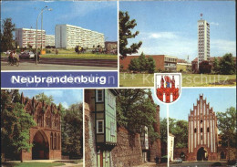72157598 Neubrandenburg Neubauten Leninstrasse Karl Marx Platz Treptower Tor Sta - Neubrandenburg