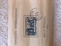 7 BLOC FEUILLET N° 1 EXPOSITION INTERNATIONALE - ARTS & TECHNIQUES 1937 - Neufs