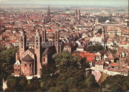 72157579 Speyer Rhein Kaiserdom Mit Stadt Fliegeraufnahme Speyer Rhein - Speyer