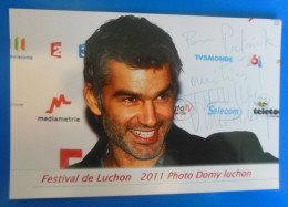 AUTOGRAPHE DE FRANCOIS VINCENTELLI SUR PHOTO - Acteurs & Toneelspelers