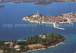 72157495 Rovinj Istrien Hotel Katarina Alstadt Halbinsel Fliegeraufnahme Croatia - Kroatien