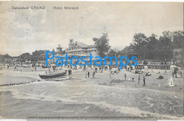 229383 GERMANY CRANZ HOTEL MONOPOL CIRCULATED TO WIESBADEN POSTAL POSTCARD - Other & Unclassified