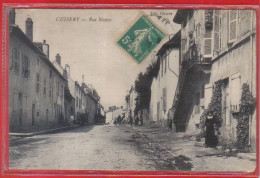 Carte Postale 71. Cuisery  Rue Neuve   Très Beau Plan - Other & Unclassified