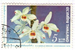 T+ Thailand 1978 Mi 867 Orchideen - Thaïlande