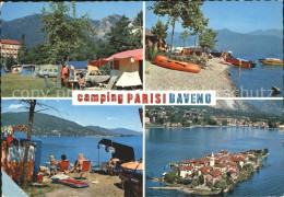 72157439 Baveno Camping Parisi Insel Lago Maggiore - Autres & Non Classés