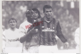 Fixe Football OM Stade Vélodrome 6 Mars 1991 OM-MILAN Boli Casoni - Sport