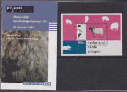 NEDERLAND, 1997, MNH Zegels In Mapje, Natuur Zegels Blok , NVPH Nrs. 1713, Scannr. M166 - Nuevos