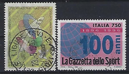 Italy 1996  Druck- Und Verlagswesen  (o) Mi.2427-2428 - 1991-00: Afgestempeld