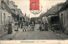 Fère-en-Tardenois Rue Du Château Aisne 02130 Cpa Voyagée En 1907 En B.Etat - Fere En Tardenois